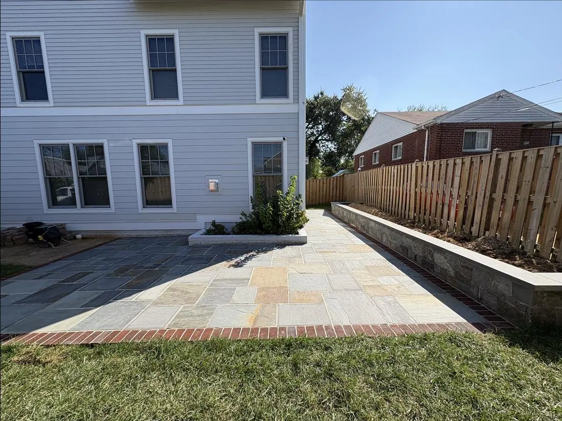 Full-Color Flagstone Walkway — Edgar Stone Masonry