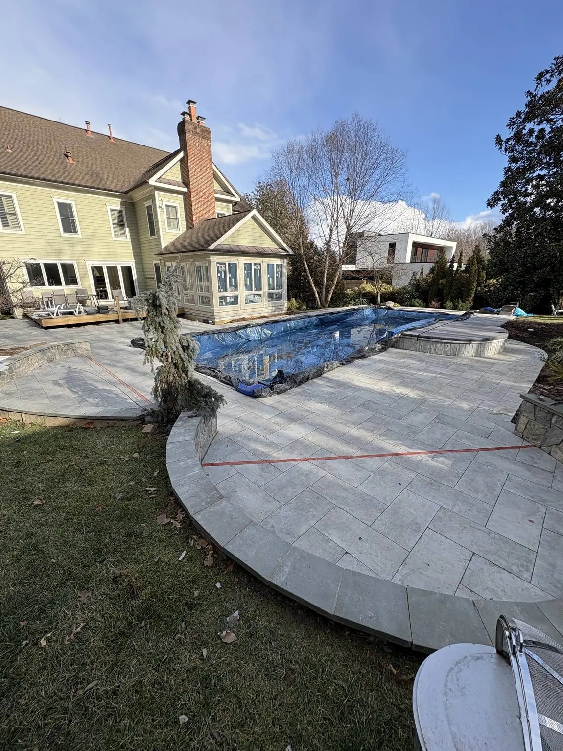 Pool Surround — Edgar Stone Masonry