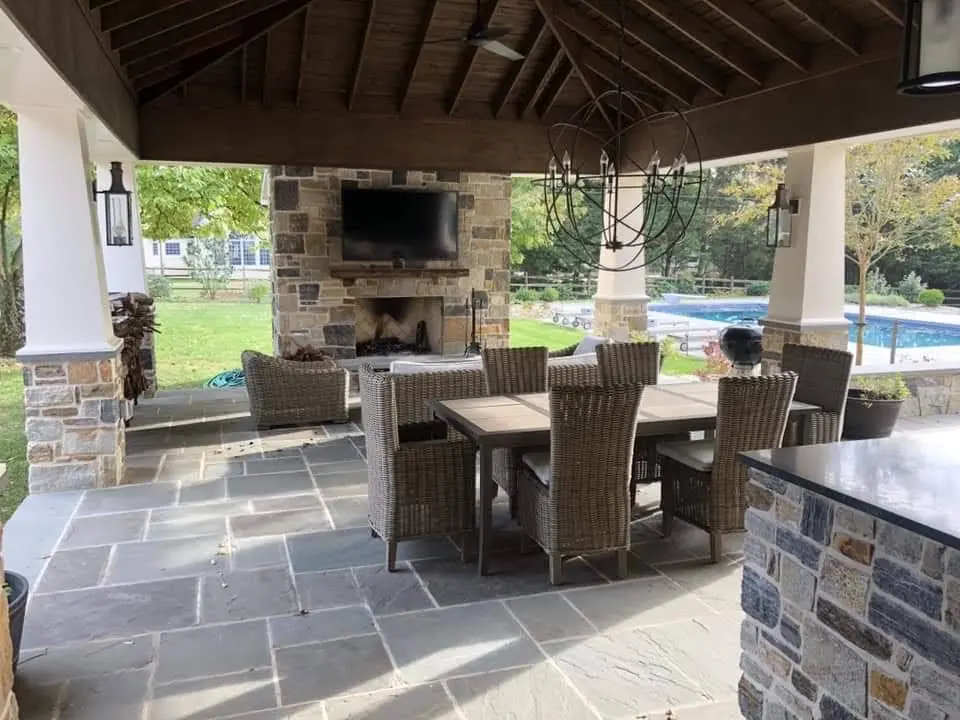 Covered Pavilion — Edgar Stone Masonry
