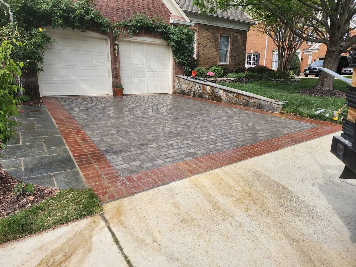 Paver Driveway — Edgar Stone Masonry
